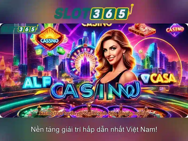 Slot365: Nền tảng chơi slot trực tuyến an toàn và đáng tin cậy Giao diện nhà cái hoàn hảo