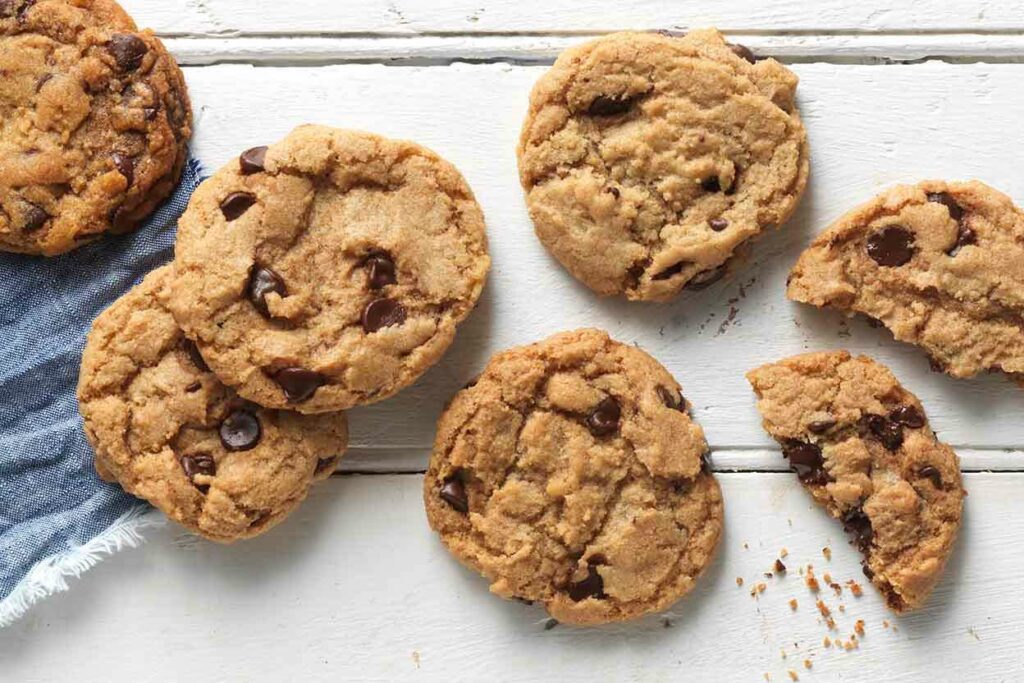 Valentine’s Day CBD Infused Vegan Oatmeal Chocolate Chip Cookies